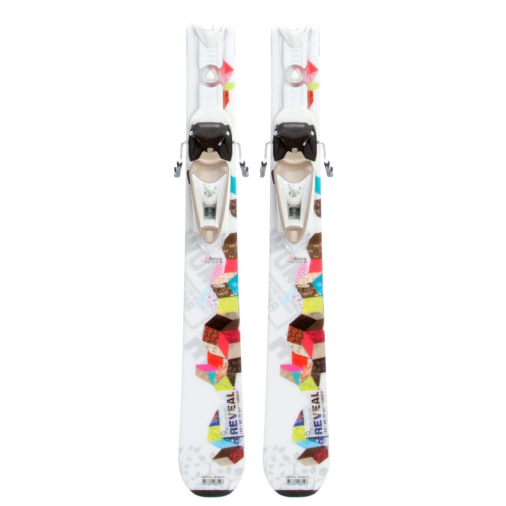 Dynastar Exclusive Reveal Womens Skis with Nova Exclusive AFC Fluid Bindings 2012