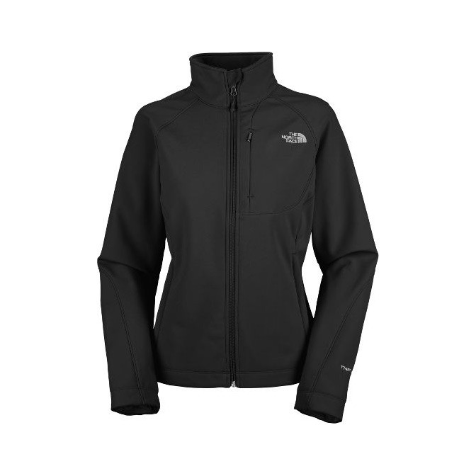 The North Face Apex Bionic Womens Soft Shell Ski Jacket, TNF Black, medium