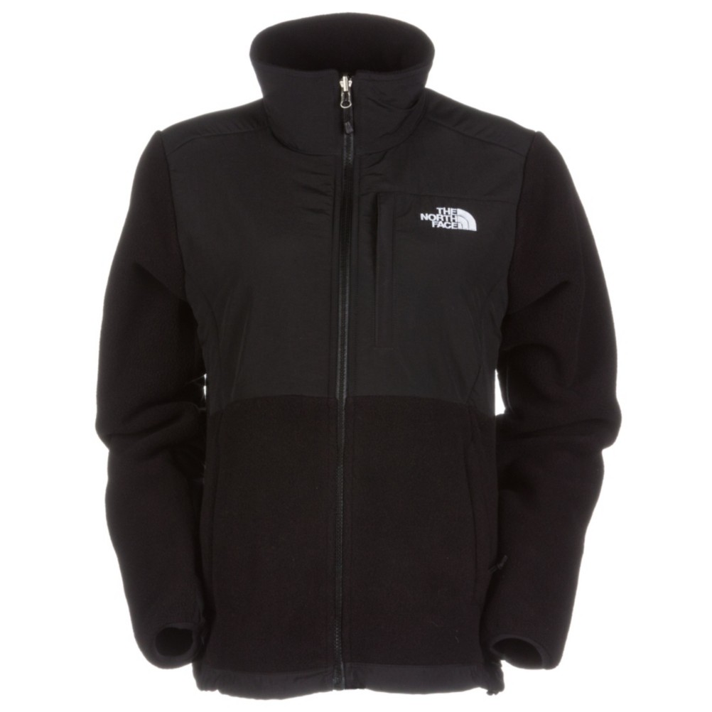 The North Face Denali Fleece Womens Jacket, Recycled TNF Black, swatch