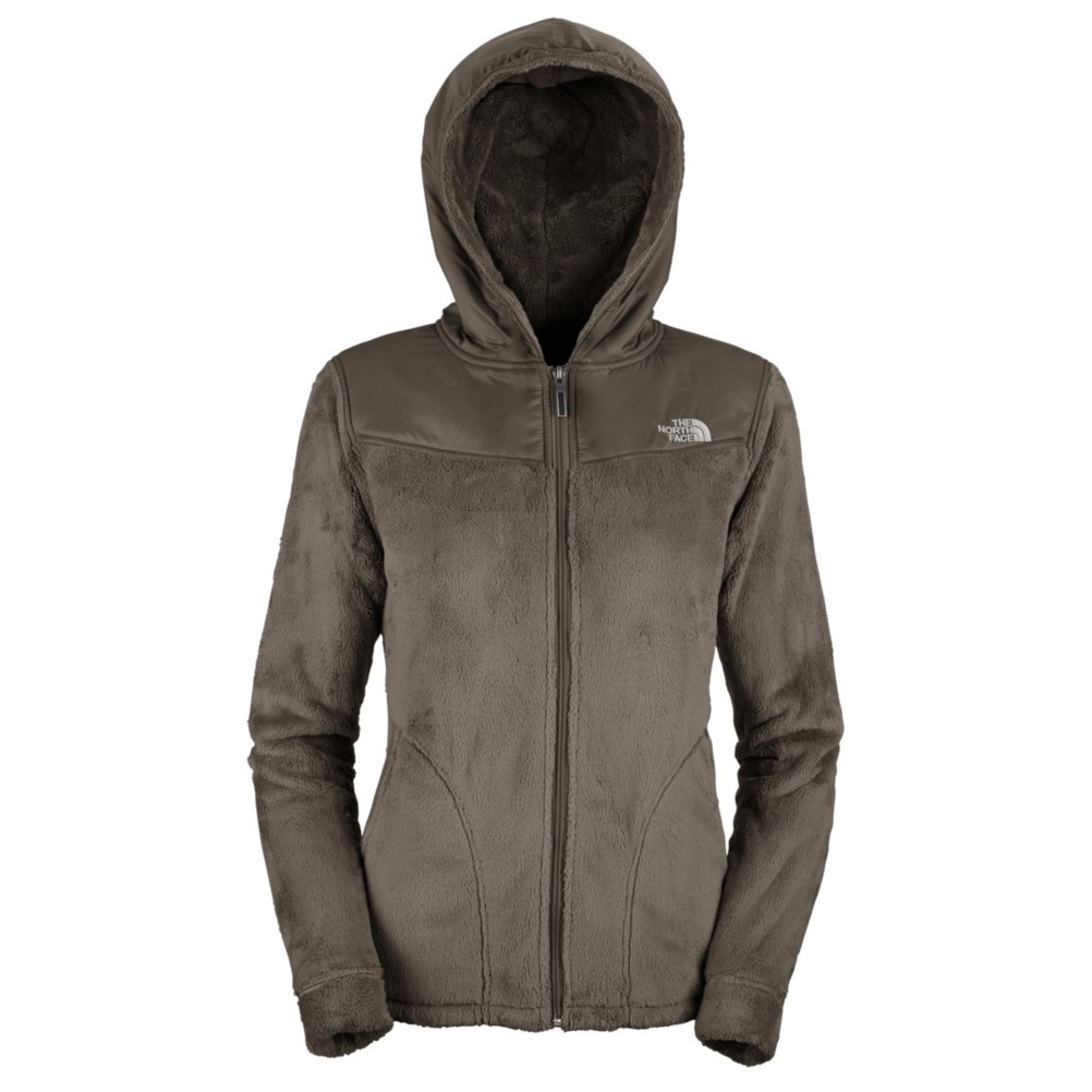 The North Face Oso Hoodie Womens Jacket, Weimaraner Brown, swatch