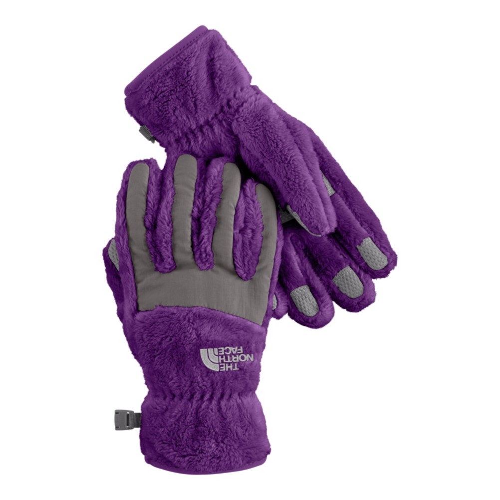 The North Face Denali Thermal Girls Gloves, Gravity Purple, medium