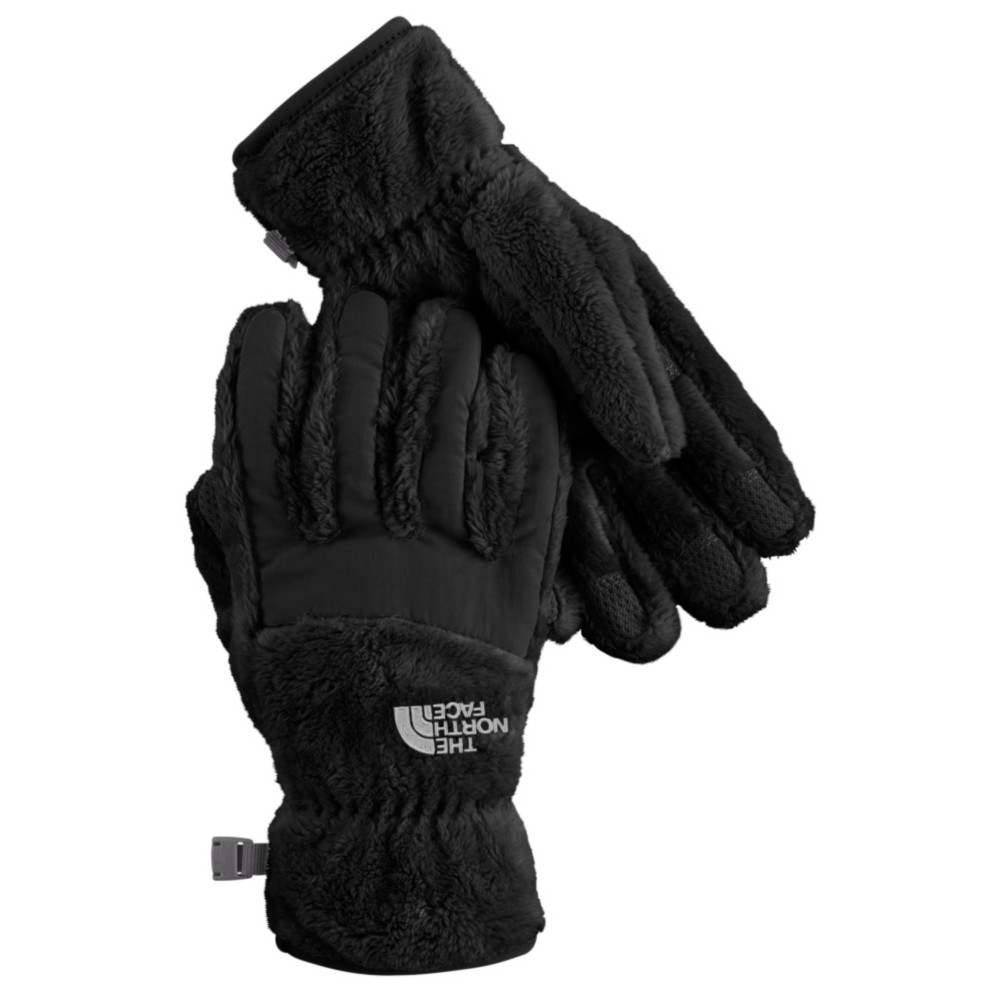 The North Face Denali Thermal Girls Gloves, TNF Black, swatch