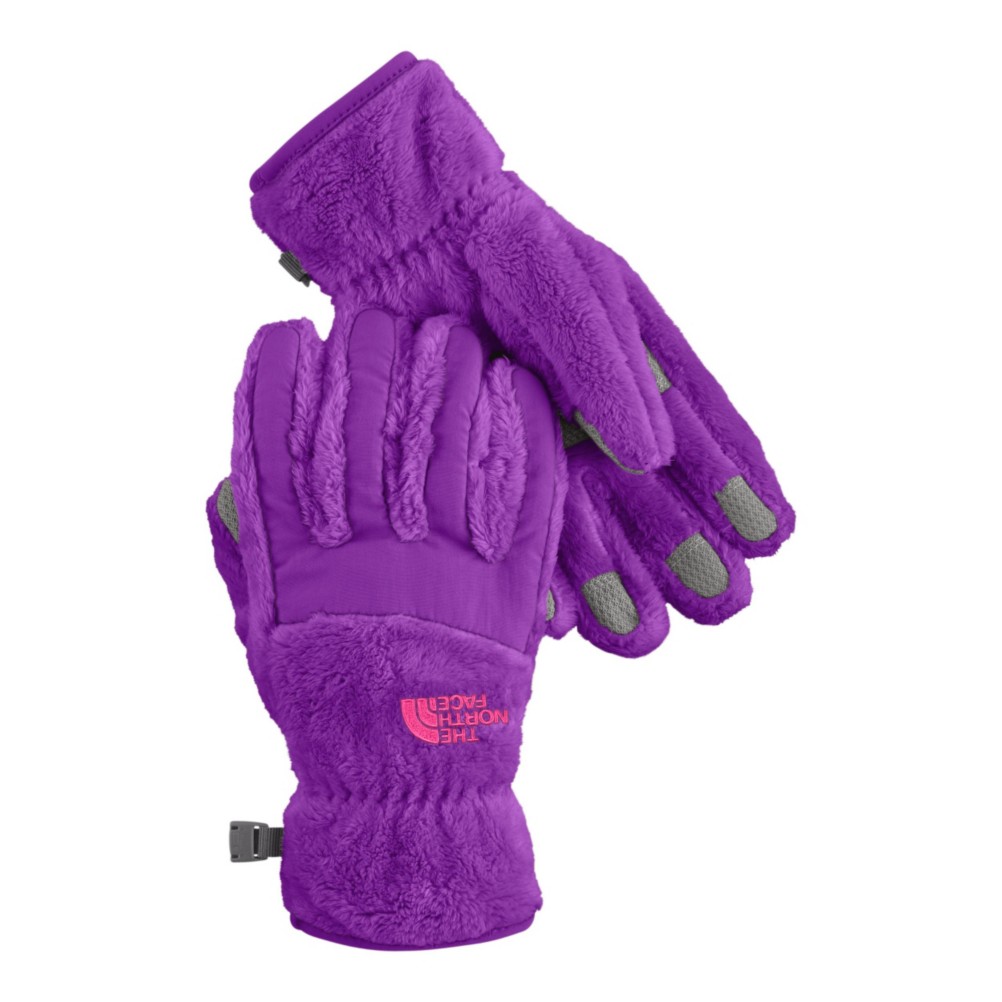 The North Face Denali Thermal Girls Gloves, Pixie Purple, swatch
