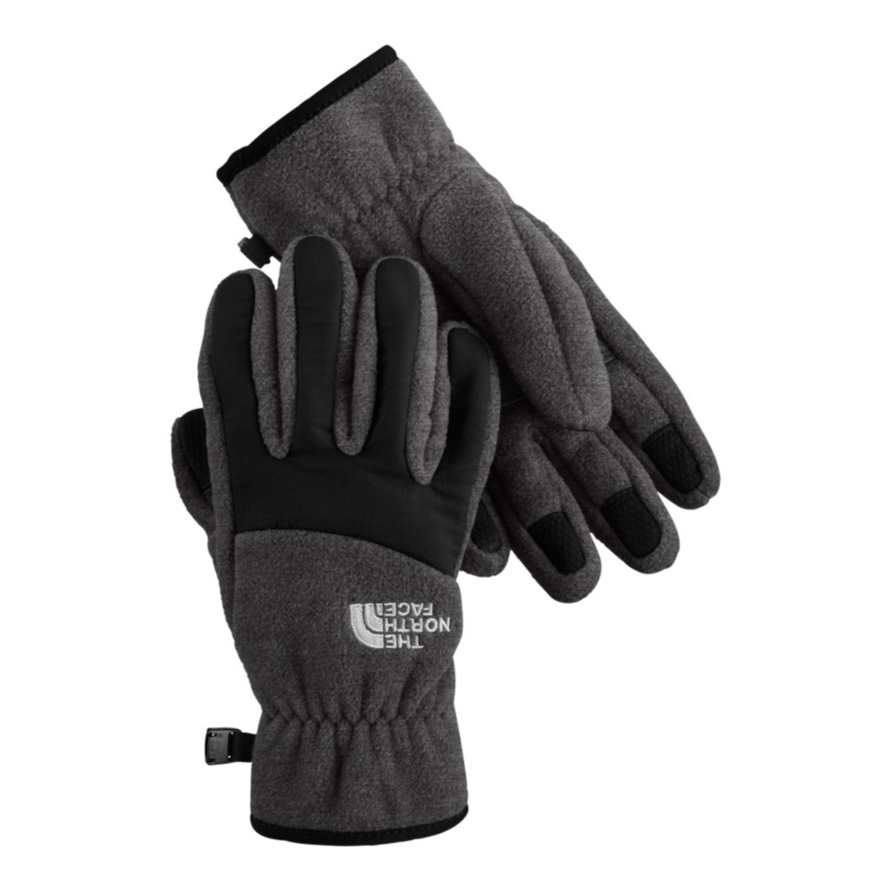 The North Face Denali Kids Gloves, Carcoal Grey Heather, medium