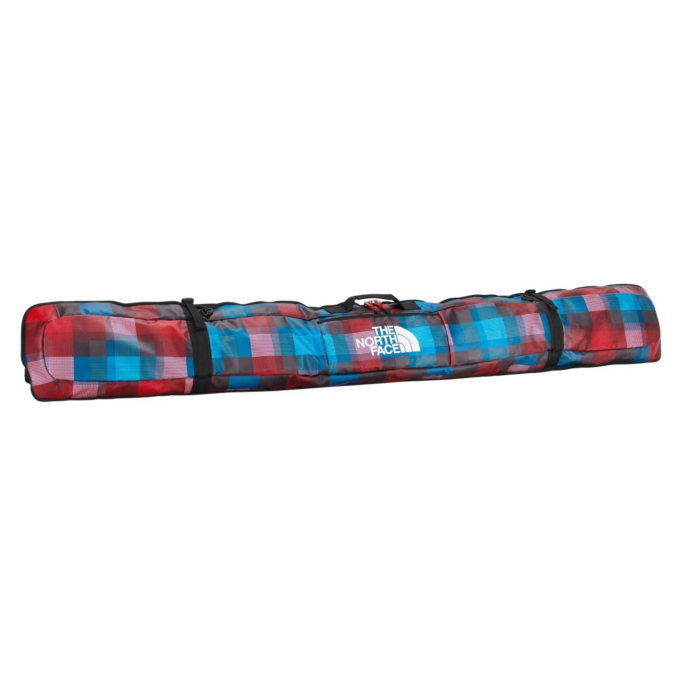 The North Face Base Camp Ski Sleeve Ski Bag 2013, Fiery Red Plaid, medium
