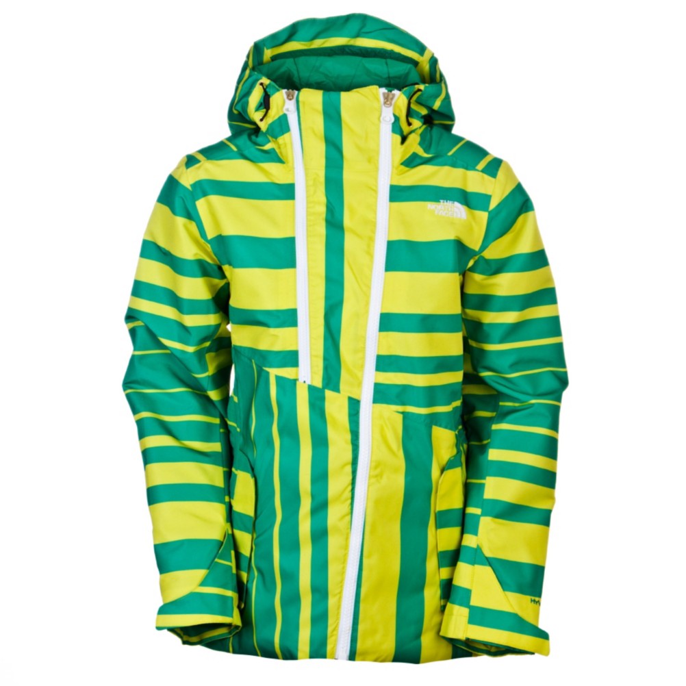 The North Face Special Effects Womens Insulated Ski Jacket, Sulphur Spring Green, medium