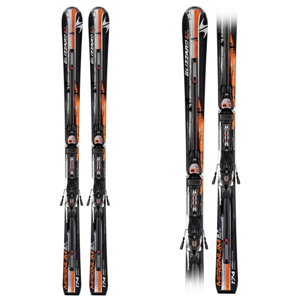 Blizzard M Power FS IQ Skis with IQ Power 12 Bindings