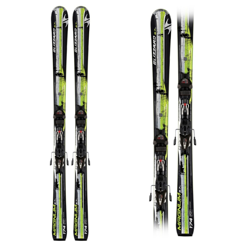 Blizzard Magnum 8.7 IQ Max Skis with IQ Max 12 TT CM Bindings
