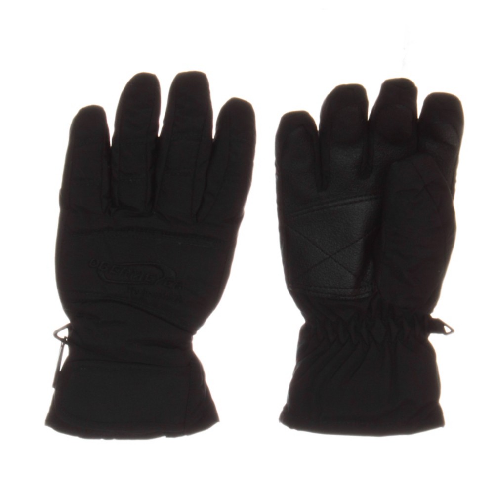 Obermeyer Alpine Kids Gloves, Black, medium