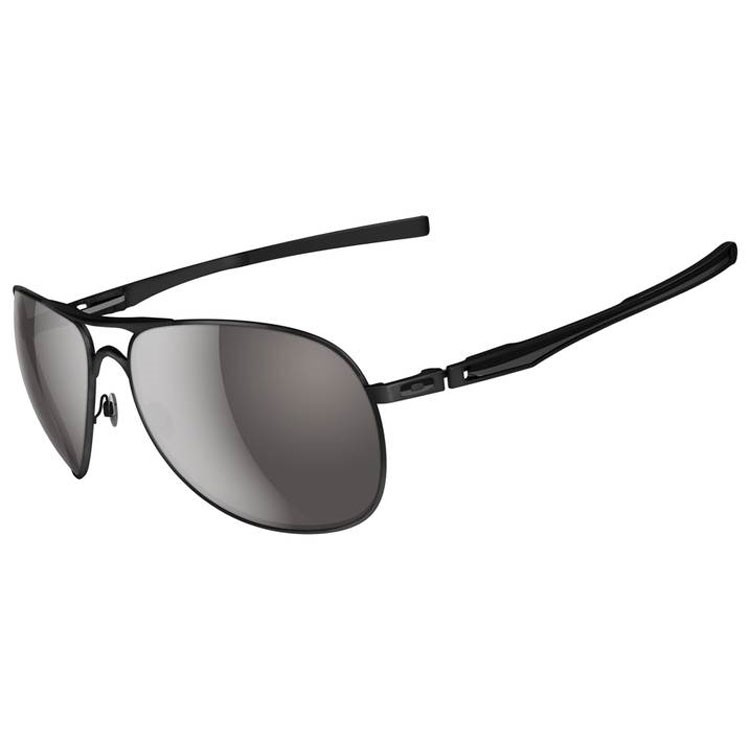 Oakley Plaintiff Sunglasses, Black, medium