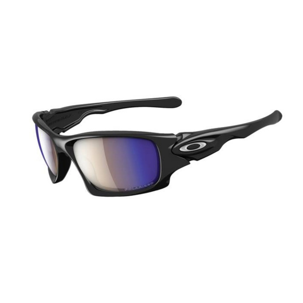 Oakley Ten Polarized Sunglasses, Polished Black, medium