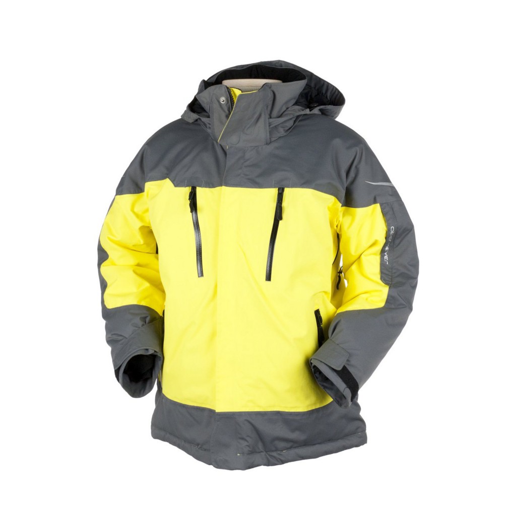 Obermeyer Clone Boys Ski Jacket, Acid Yellow, medium