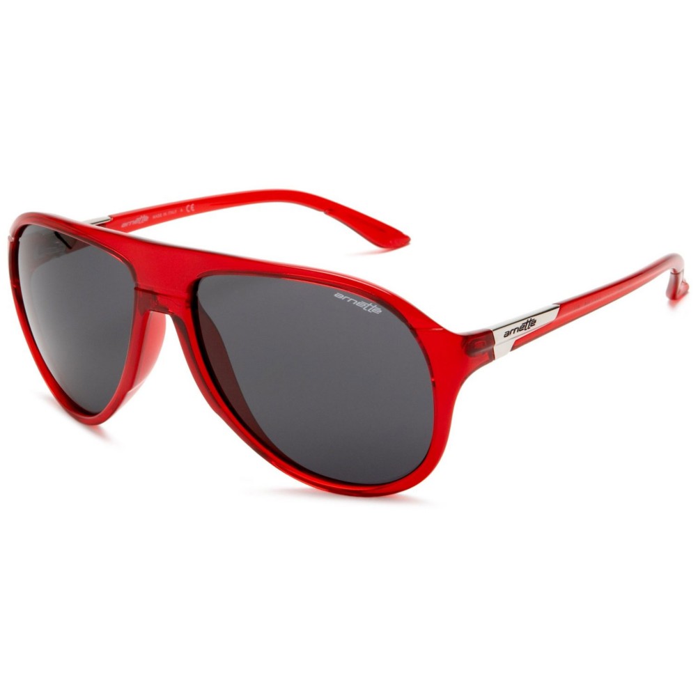 Arnette High Life Sunglasses, Transparent Red, medium