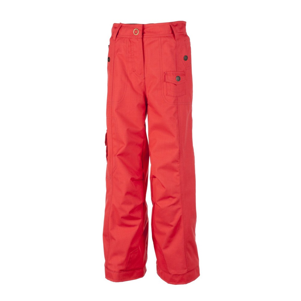 Obermeyer Twilight Girls Ski Pants, Poppy, swatch