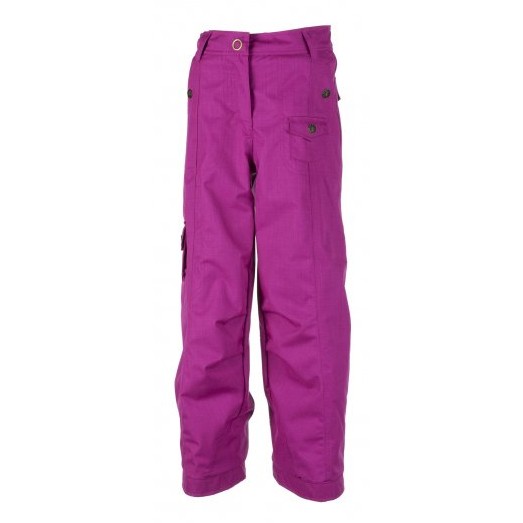 Obermeyer Twilight Girls Ski Pants, Magenta, swatch