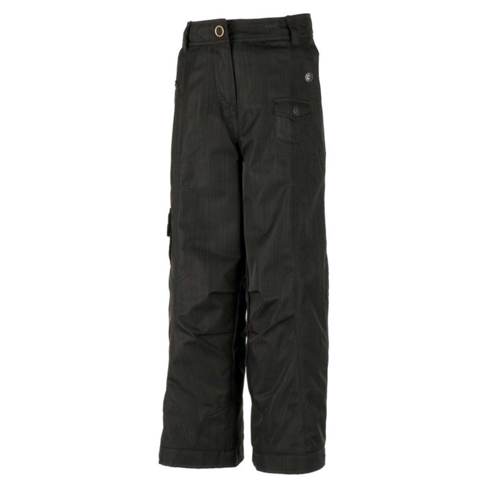 Obermeyer Twilight Girls Ski Pants, Peat, swatch