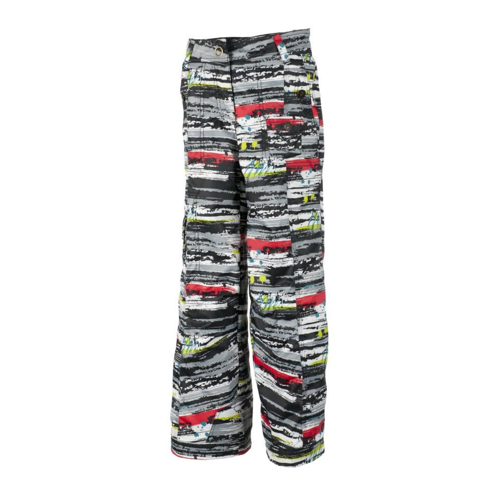 Obermeyer Twilight Eco Girls Ski Pants, Scribble Print, medium