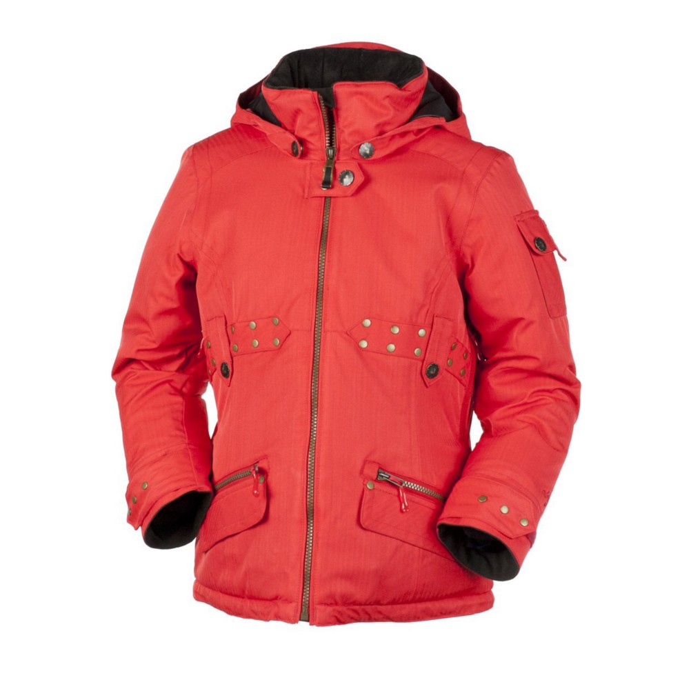 Obermeyer Rosalee Girls Ski Jacket, Poppy, swatch