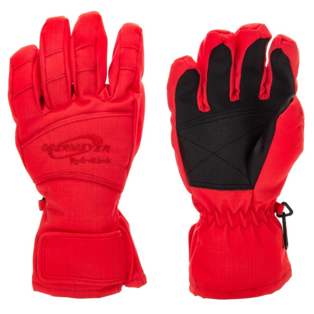Obermeyer Alpine Girls Gloves, Poppy, medium