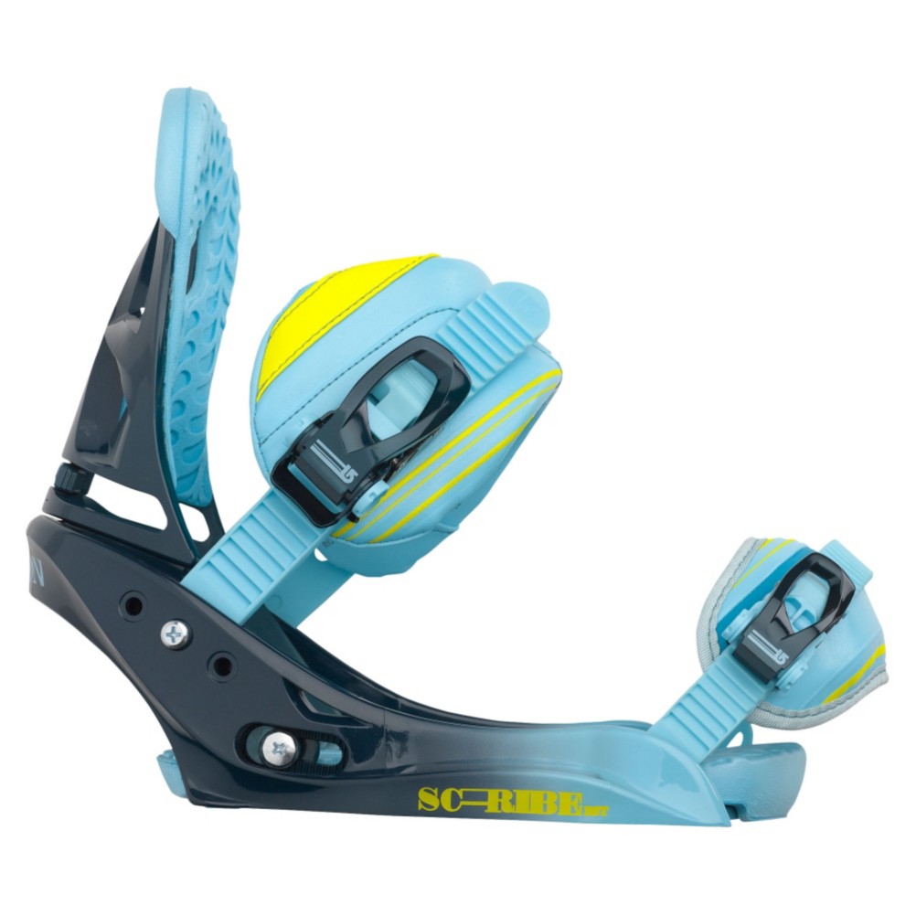 Burton Scribe EST Womens Snowboard Bindings, Blue Fade, medium