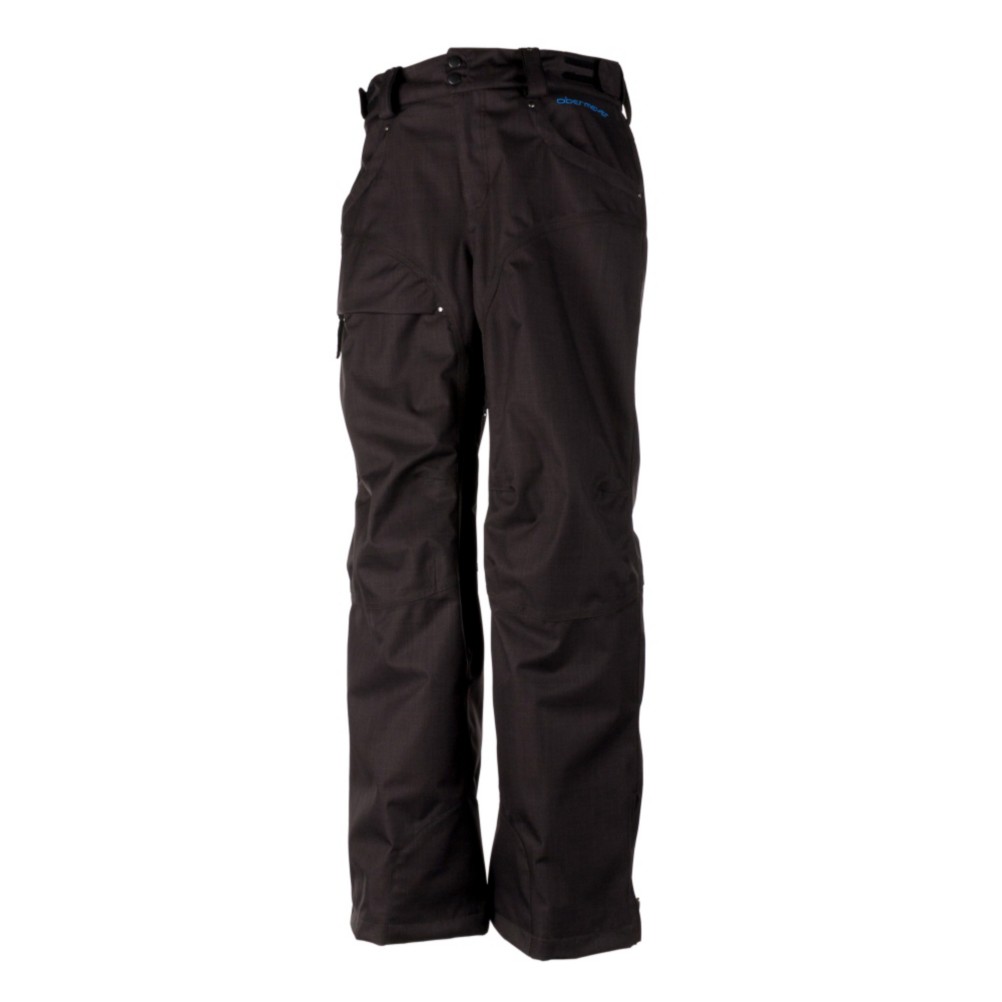 Obermeyer Yukon Shell Mens Ski Pants, Peat, swatch