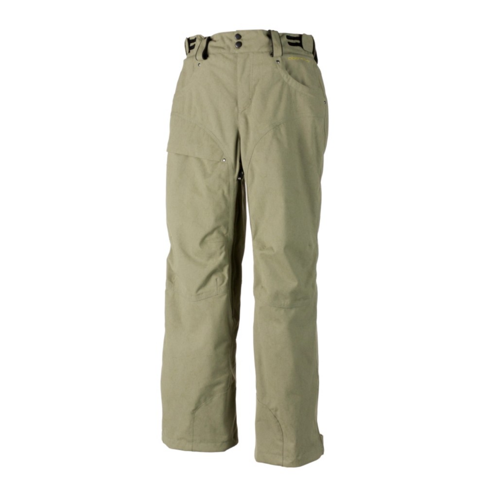 Obermeyer Yukon Shell Mens Ski Pants, Mineral Green, swatch