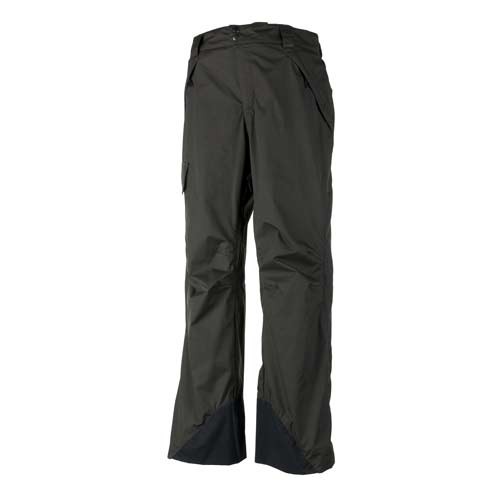 Obermeyer Saranac Mens Ski Pants, Peat, swatch