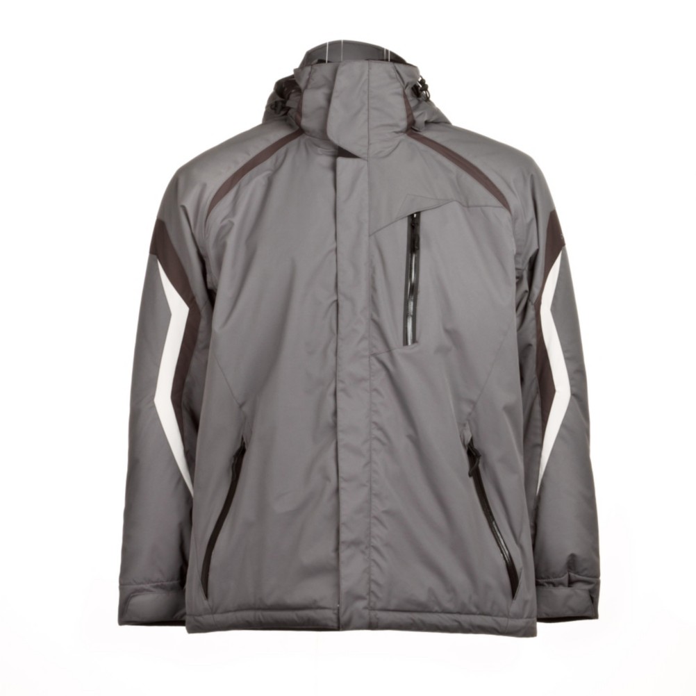 Obermeyer Stratton Mens Insulated Ski Jacket, Peat, swatch