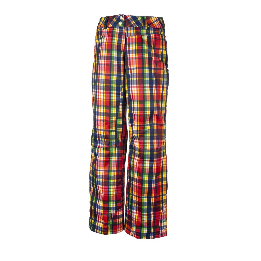 Obermeyer Malta Womens Ski Pants, Madras Plaid, medium