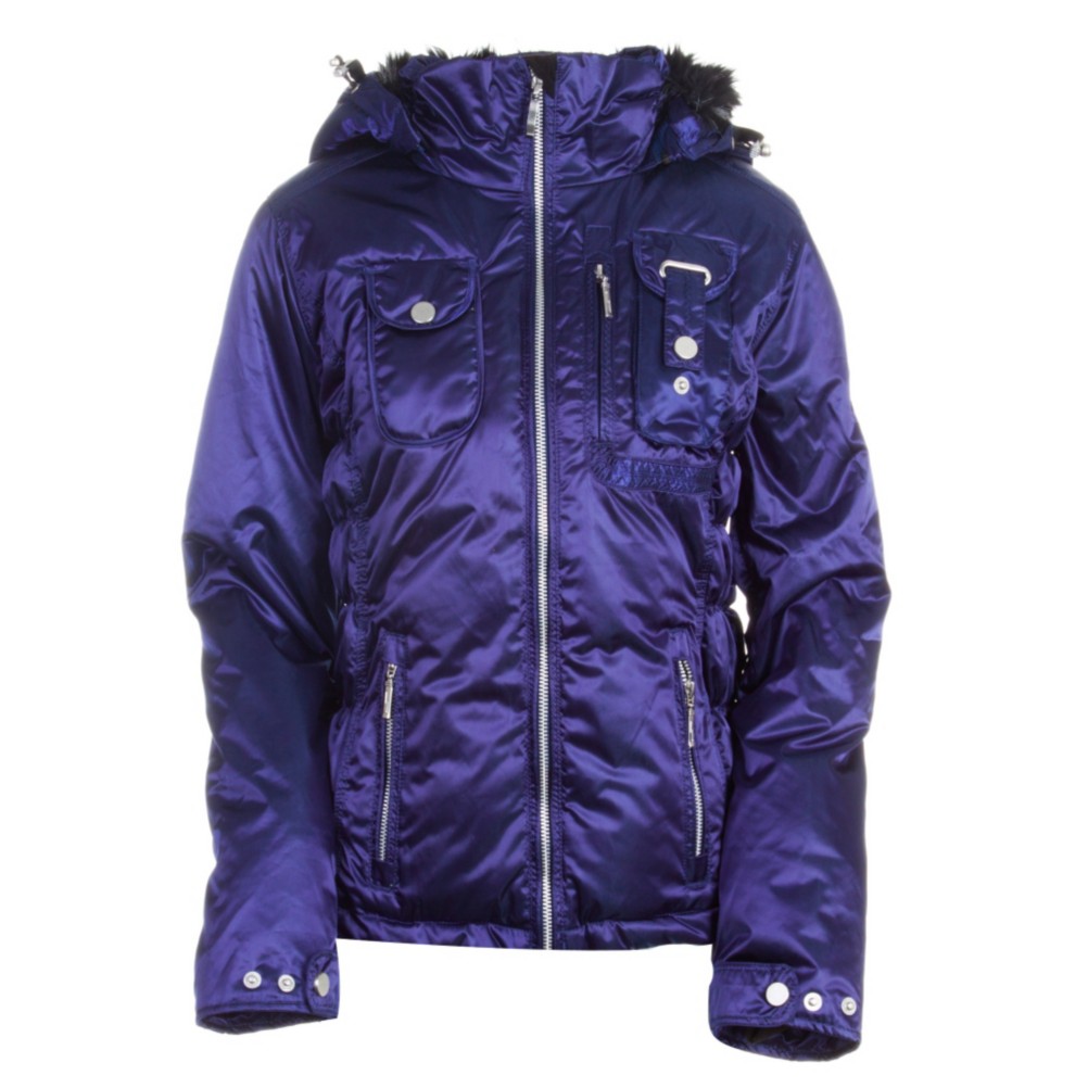 Obermeyer Leighton Womens Insulated Ski Jacket 2012, Navy, swatch