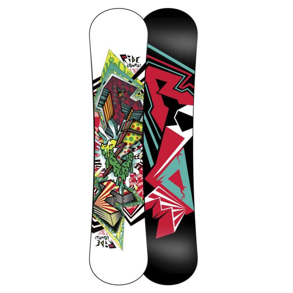 Ride Lowride Boys Snowboard 2013, 130cm, swatch