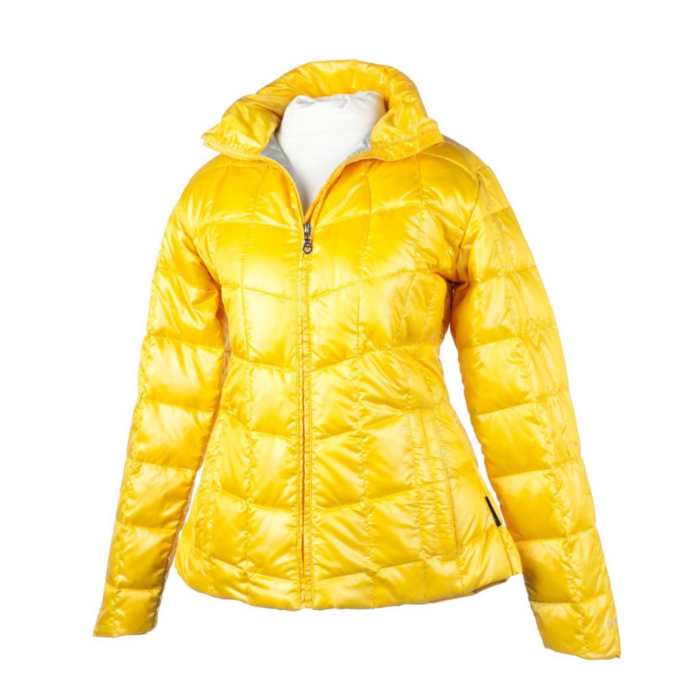 Obermeyer Kassidy Down Womens Jacket, Sunshine, swatch