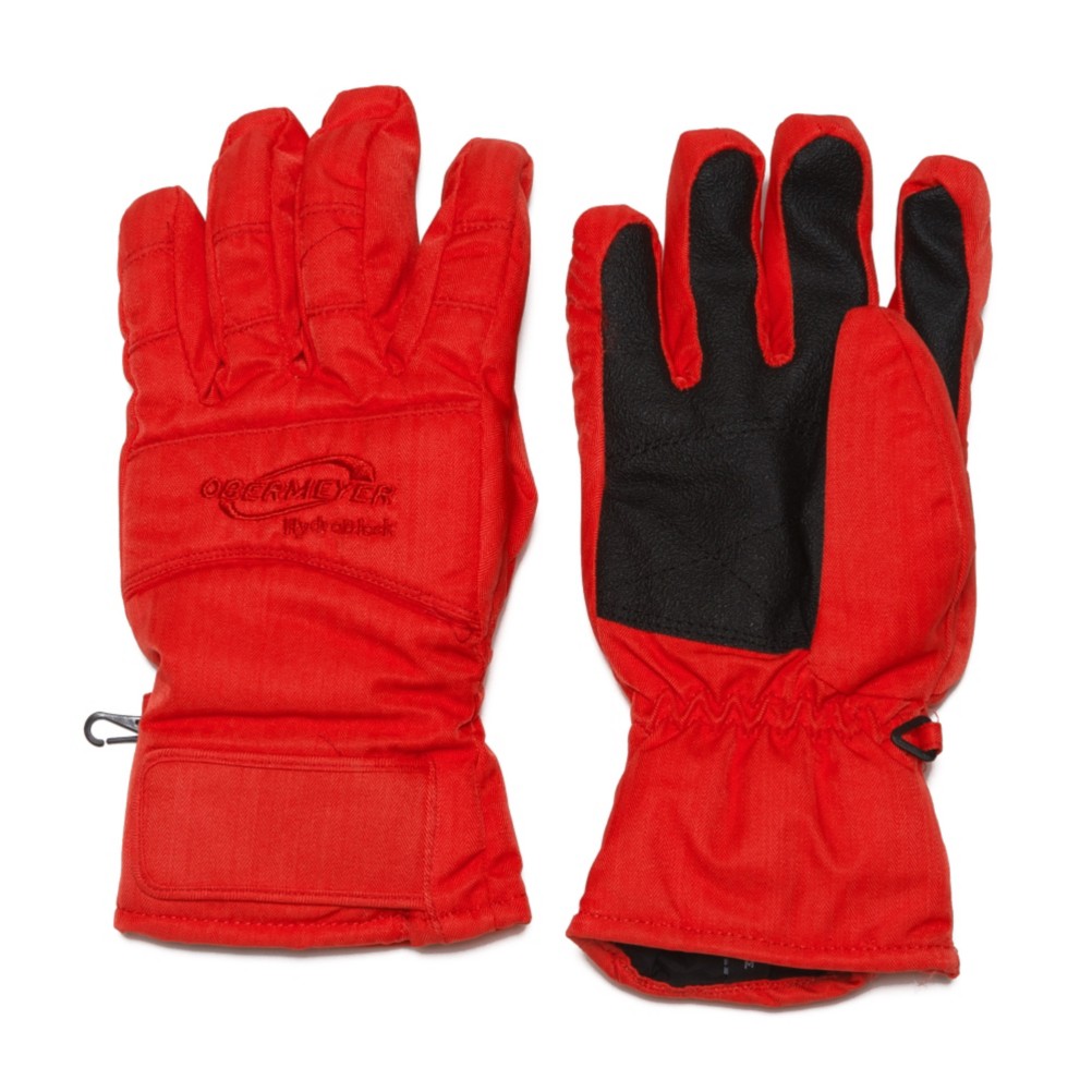 Obermeyer Alpine W Womens Gloves, Poppy, medium
