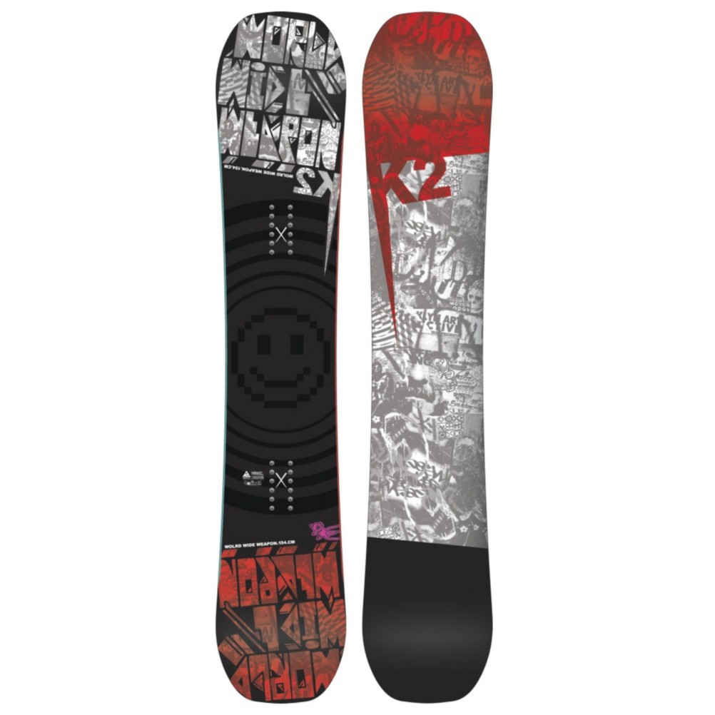 K2 World Wide Weapon Snowboard 2012