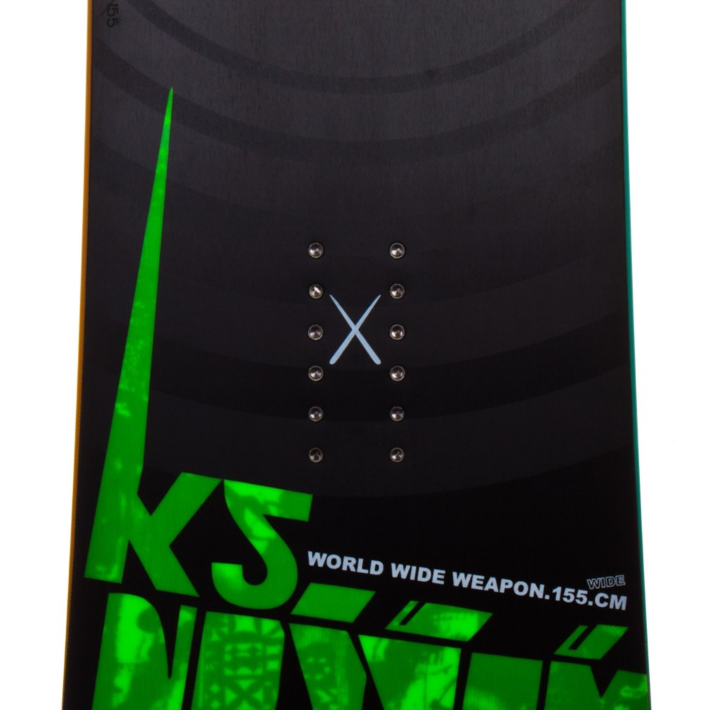 K2 World Wide Weapon Wide Snowboard 2012