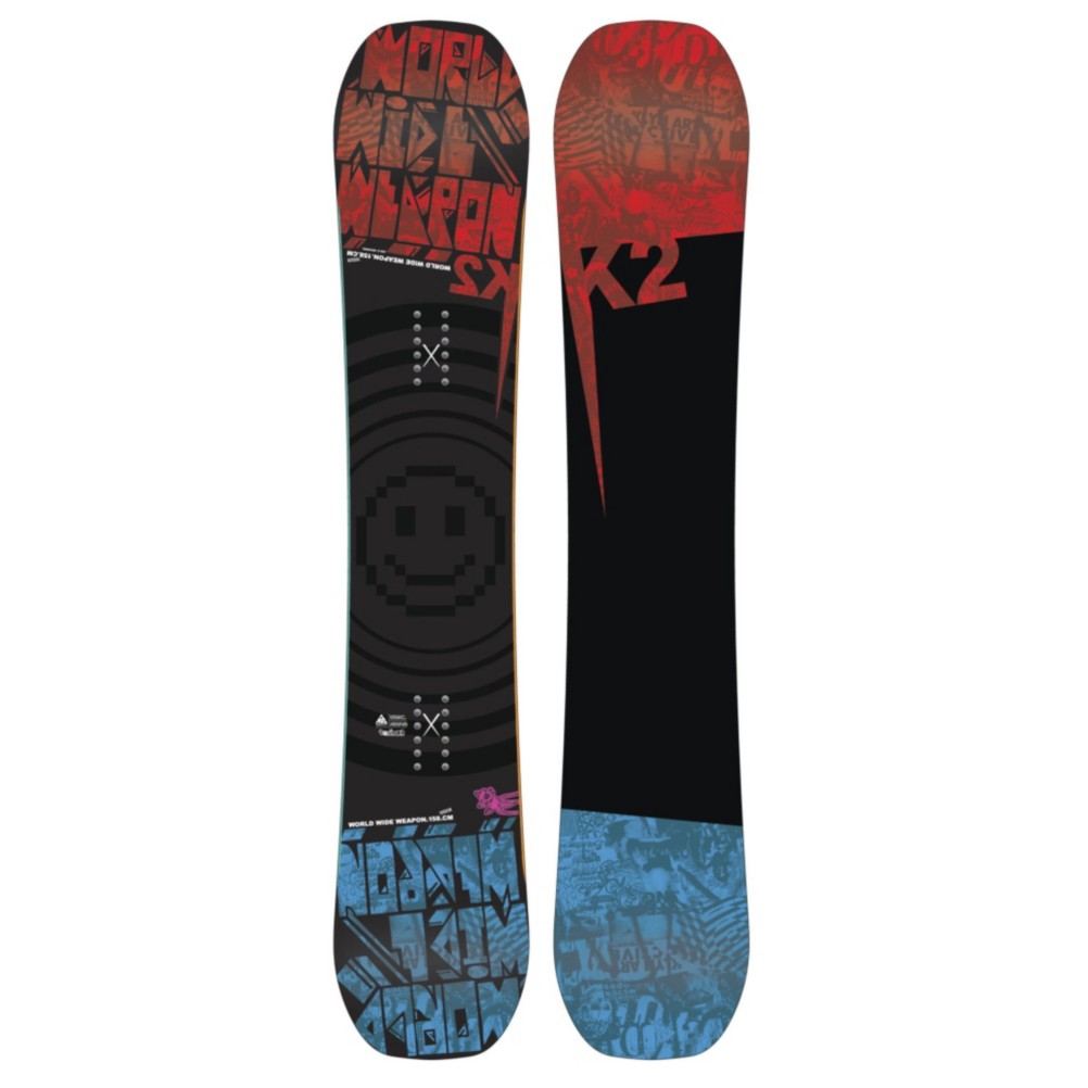 K2 World Wide Weapon Wide Snowboard 2012