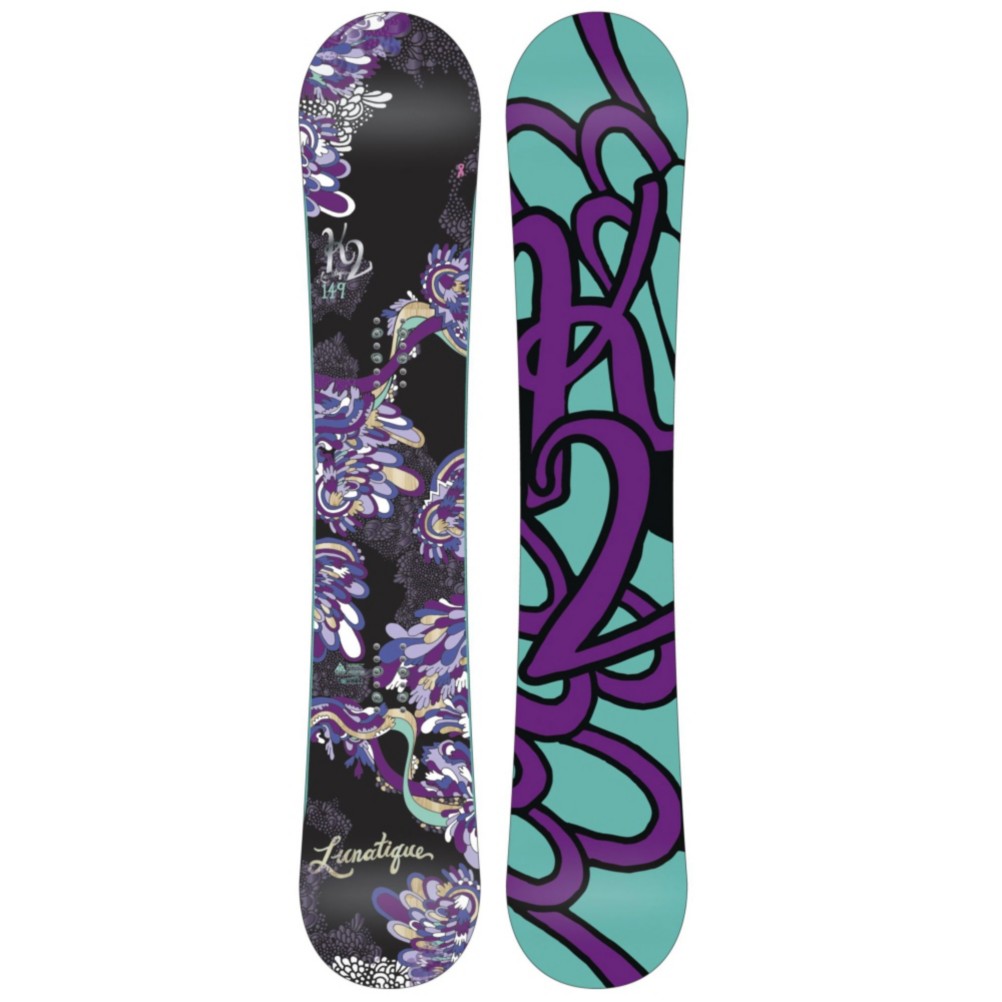 K2 Lunatique Womens Snowboard, 149cm, swatch
