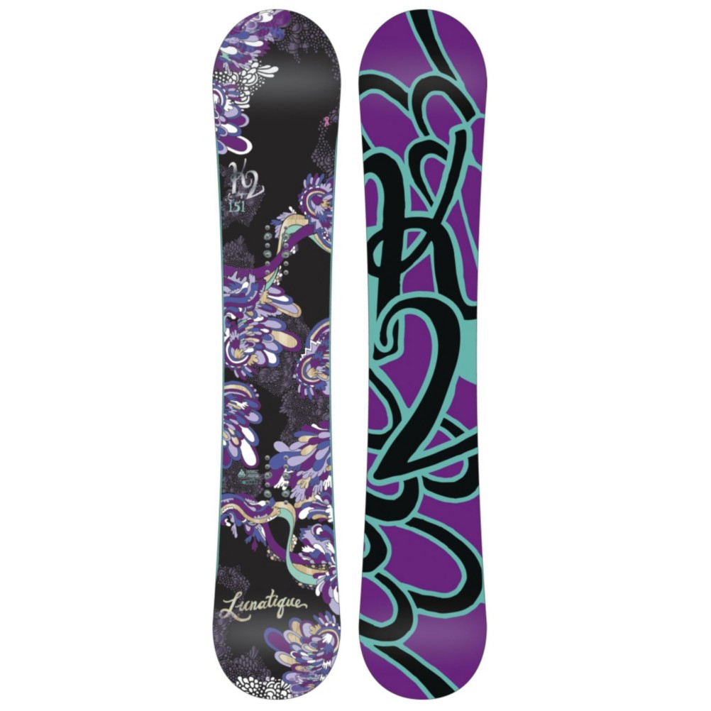 K2 Lunatique Womens Snowboard, 151cm, swatch