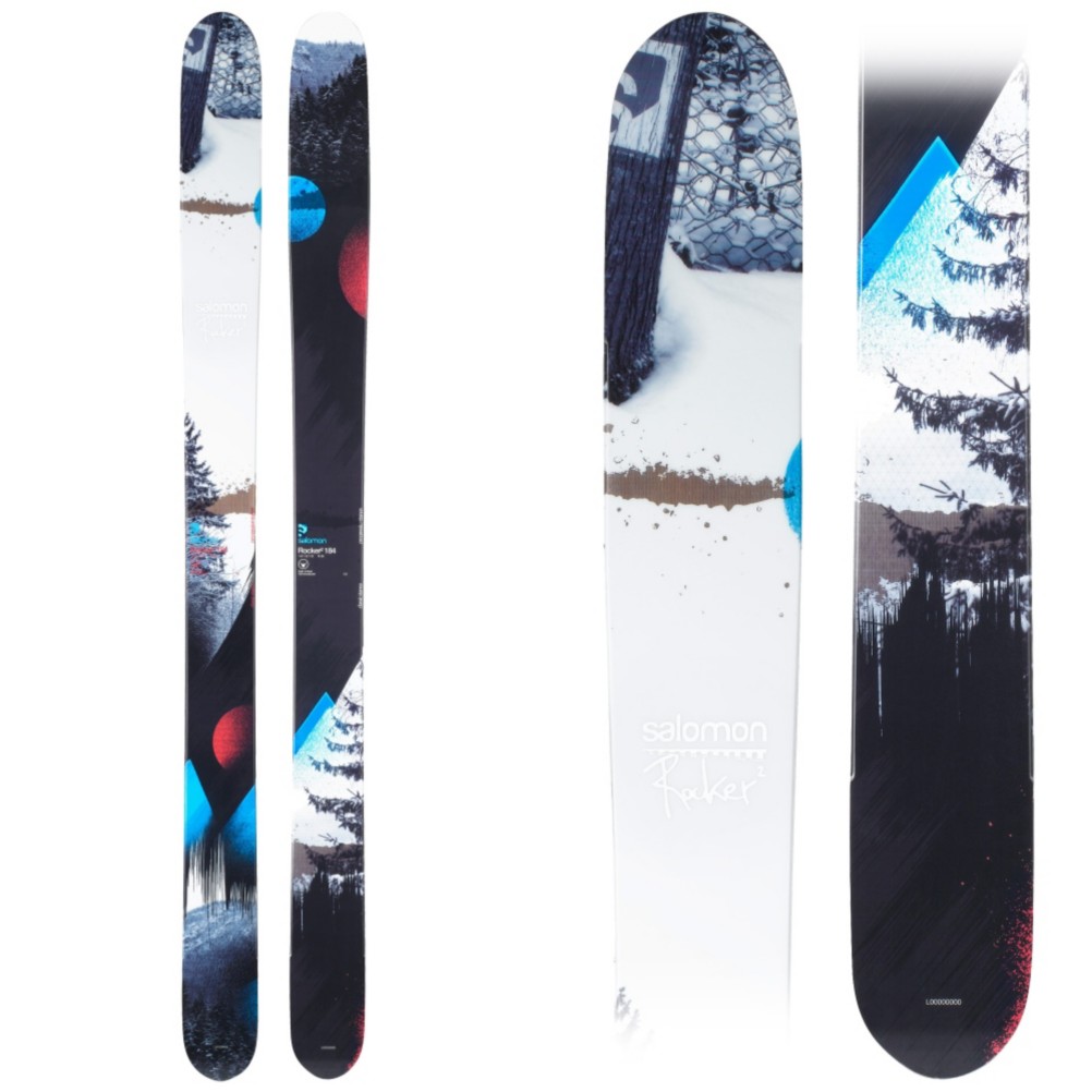 Salomon Mens Powder Skis