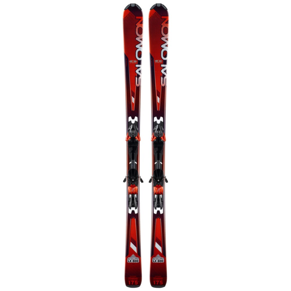 Salomon Enduro LX 800 Skis with Salomon Z10 Smartrak Bindings 2012, , small