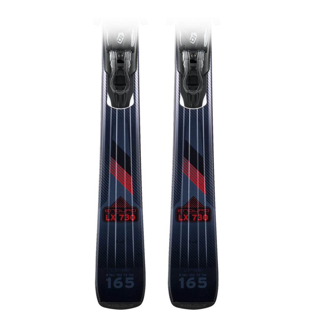 Salomon Enduro LX 730 Skis with Salomon Lightrak L10 Bindings 2012