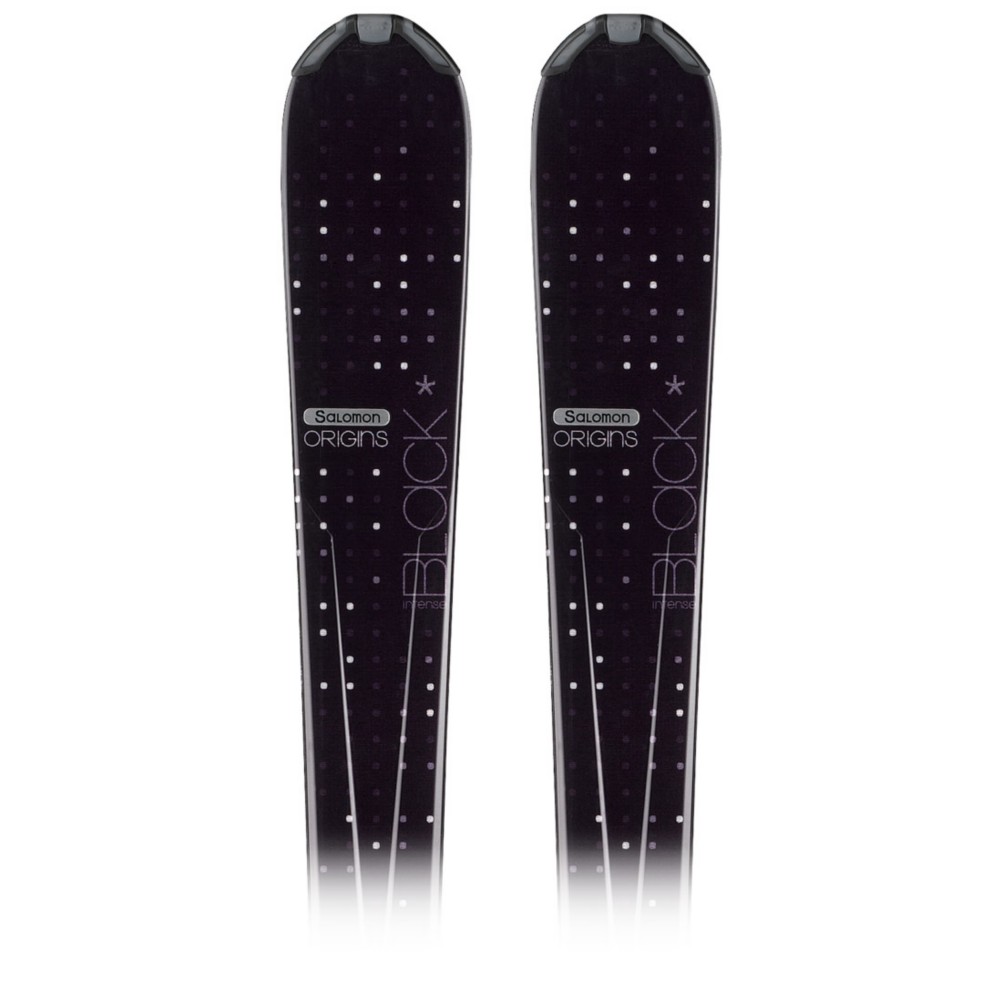 Salomon Origins Intense Black Womens Skis with Salomon Lightrak Z 10 Ti Bindings 2012