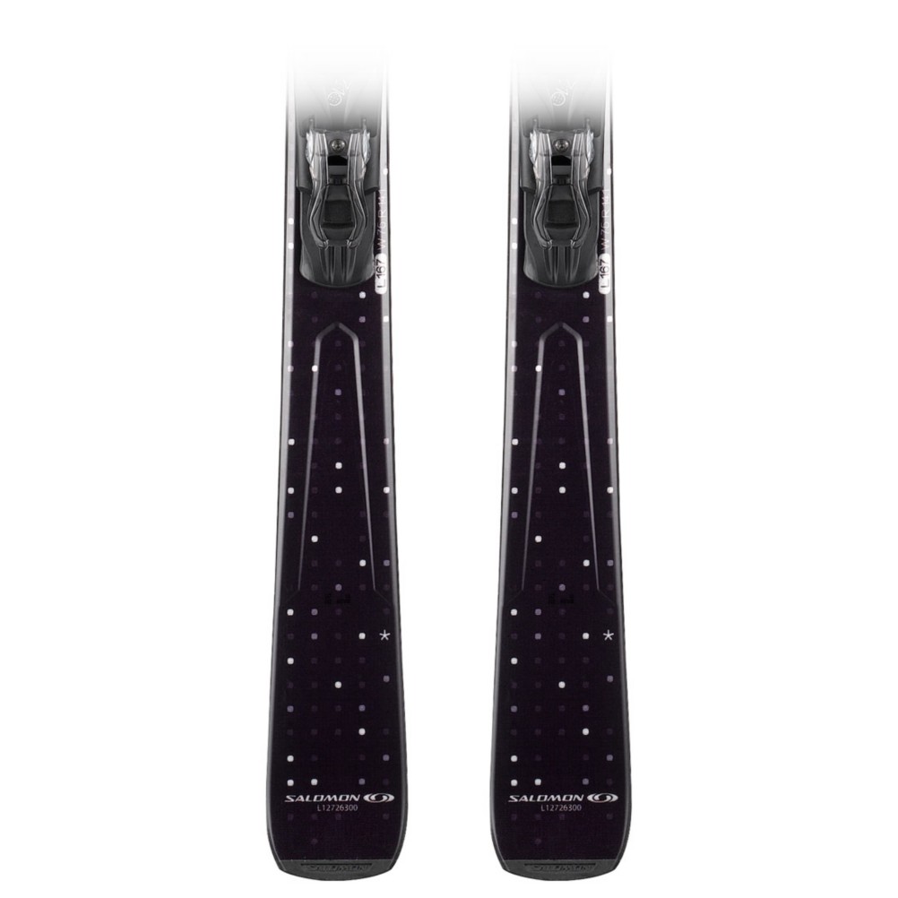 Salomon Origins Intense Black Womens Skis with Salomon Lightrak Z 10 Ti Bindings 2012