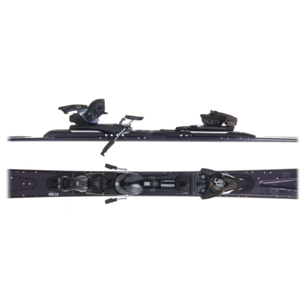 Salomon Origins Intense Black Womens Skis with Salomon Lightrak Z 10 Ti Bindings 2012
