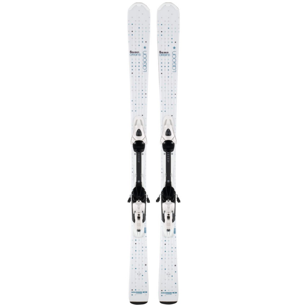 Salomon Origins Lagoon Womens Skis with Salomon Lightrak L9 Bindings 2012