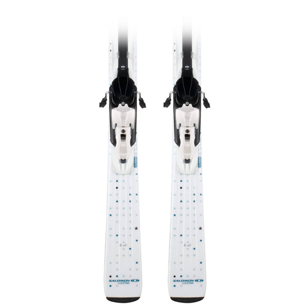 Salomon Origins Lagoon Womens Skis with Salomon Lightrak L9 Bindings 2012