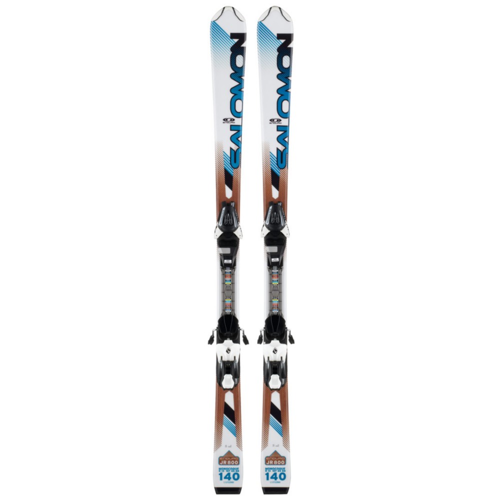 Salomon Enduro Jr 800 Kids Skis with Salomon Easytrak L7 SC Bindings 2012