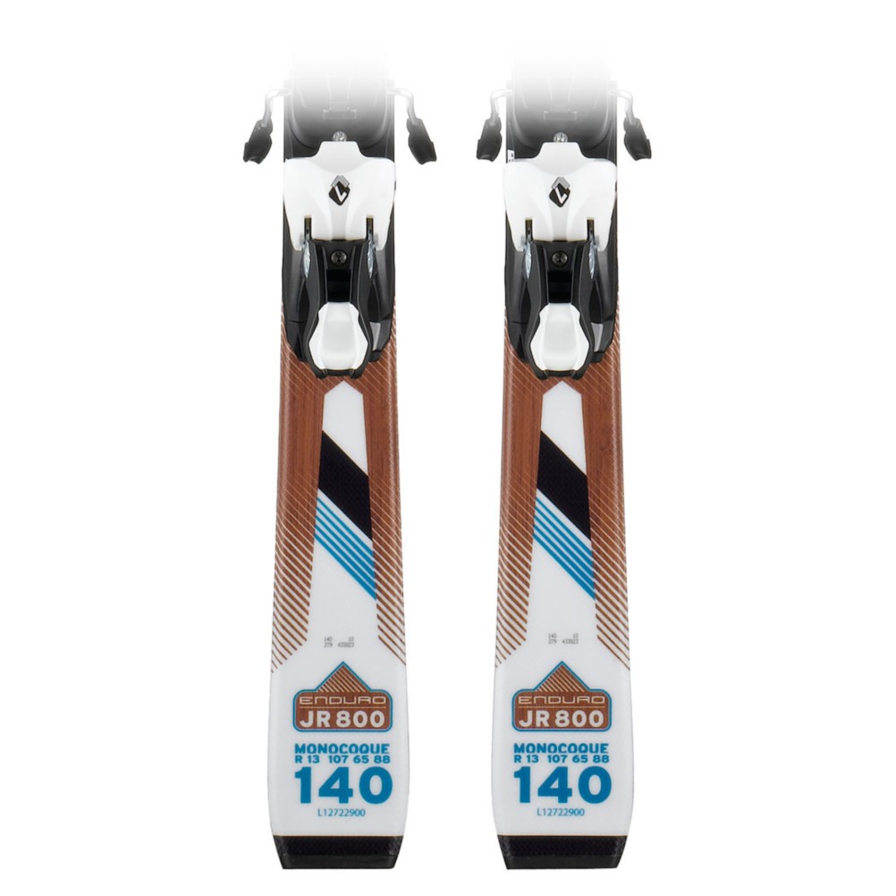 Salomon Enduro Jr 800 Kids Skis with Salomon Easytrak L7 SC Bindings 2012