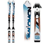 Salomon Enduro Jr 800 Kids Skis with Salomon Easytrak L7 SC Bindings