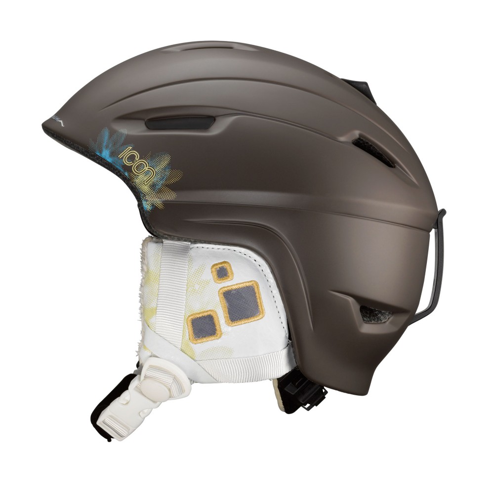 Salomon Icon Womens Helmet 2013, Brown Matte, swatch